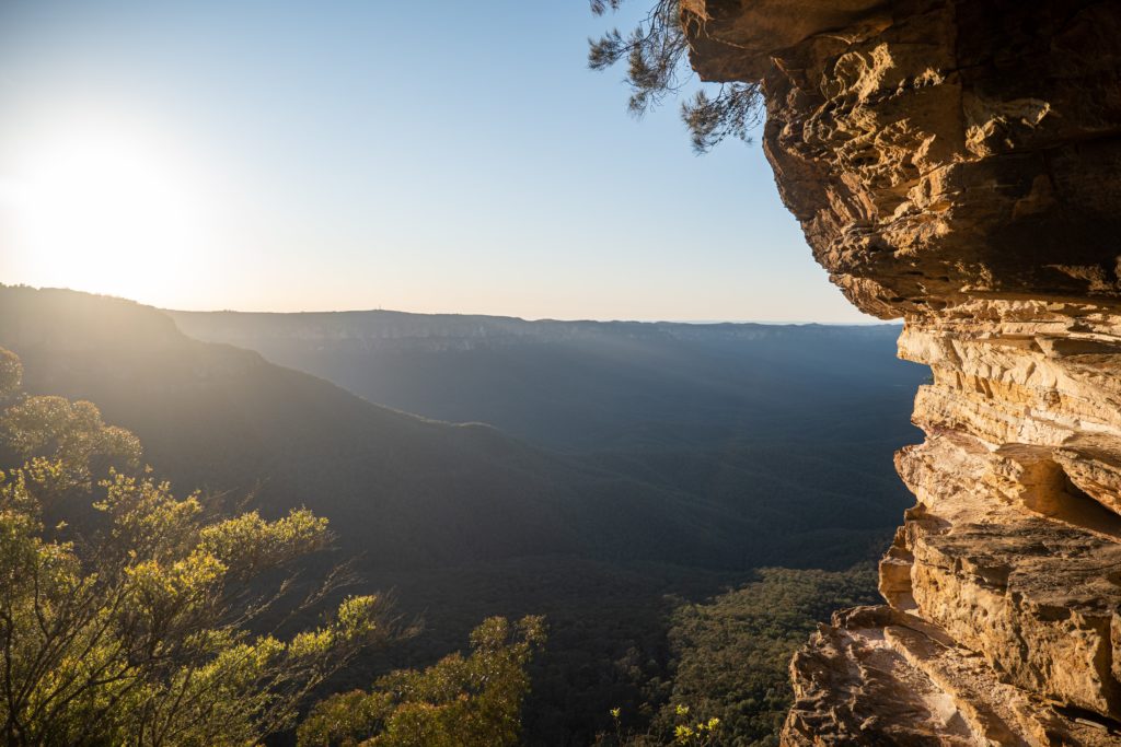The view from the Three Sisters, New South Wales